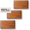 imageDrift Car Air Freshener  Wood Air Freshener  Car Odor Eliminator  Teak Scent Starter KitOpen Air3 Pack Refill