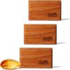 imageDrift Car Air Freshener  Wood Air Freshener  Car Odor Eliminator  Teak Scent Starter KitAmber  3 Pack Refill