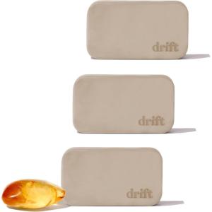 imageDrift Car Air Freshener  Stone Air Freshener  Car Odor Eliminator  Cabana Scent Starter KitAmber3 Pack Refill