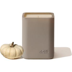 imageDrift Teak Scented Candle  Home Decor  Fragrance Oil Candle  60 Day Burn Time  105 ozWhite Pumpkin
