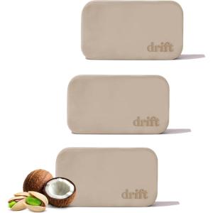 imageDrift Holiday 2025 Stone Air Freshener Starter Kit  The Original Stone Air Freshsener  Car Odor Eliminator  Long Lasting Car Scent  Gingerbread Frosted Spruce and Holiday SpiceCoconut Pistachio